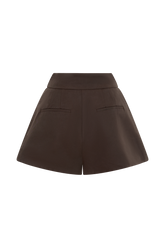 Alden High Waisted Short - Chocolate