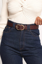Abbott Belt - Dark Brown