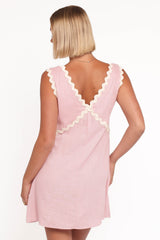 Lark Mini Dress - Pink