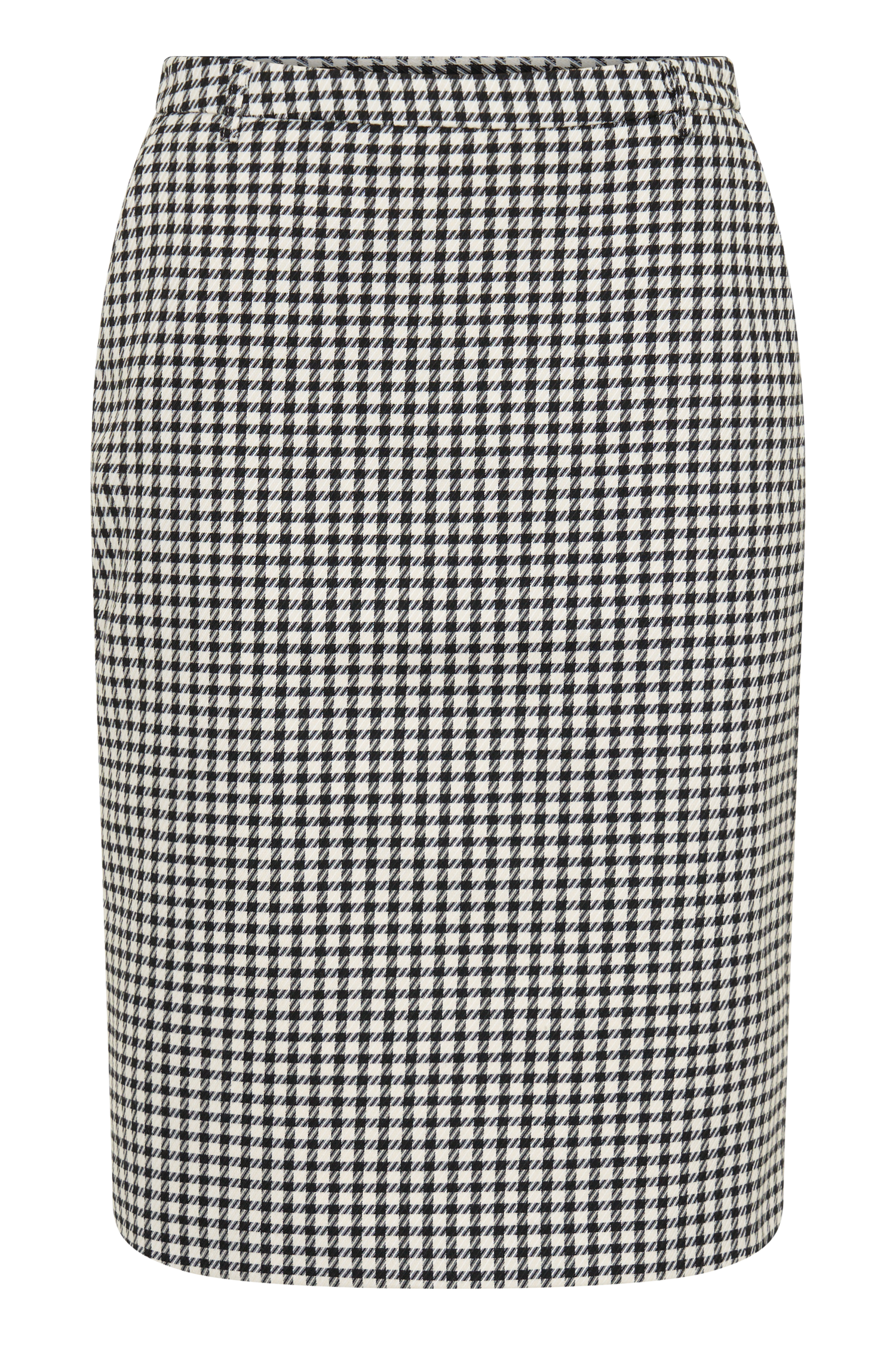 Amelie Tweed Midi Skirt - Houndstooth
