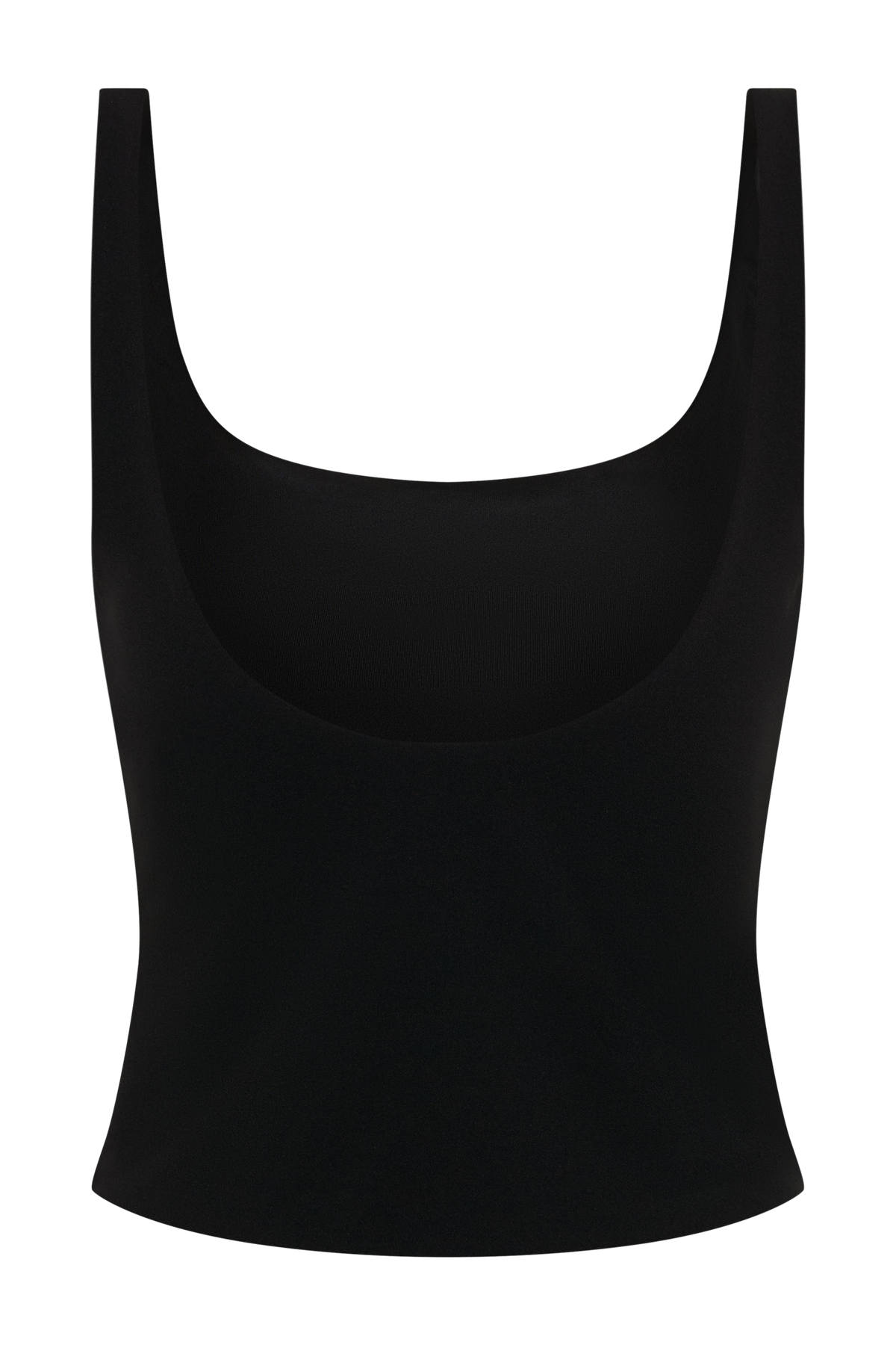 Blanca Stretch Crepe Cami Top - Black