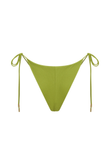 Blossom Side Tie Bikini Bottom - Green