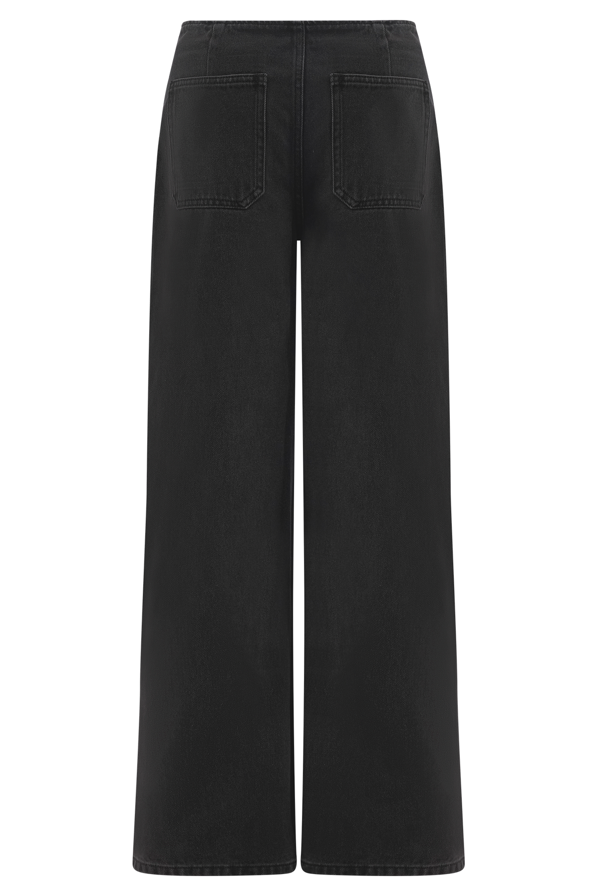 Caitlin Mid Rise Denim Jeans - Washed Black