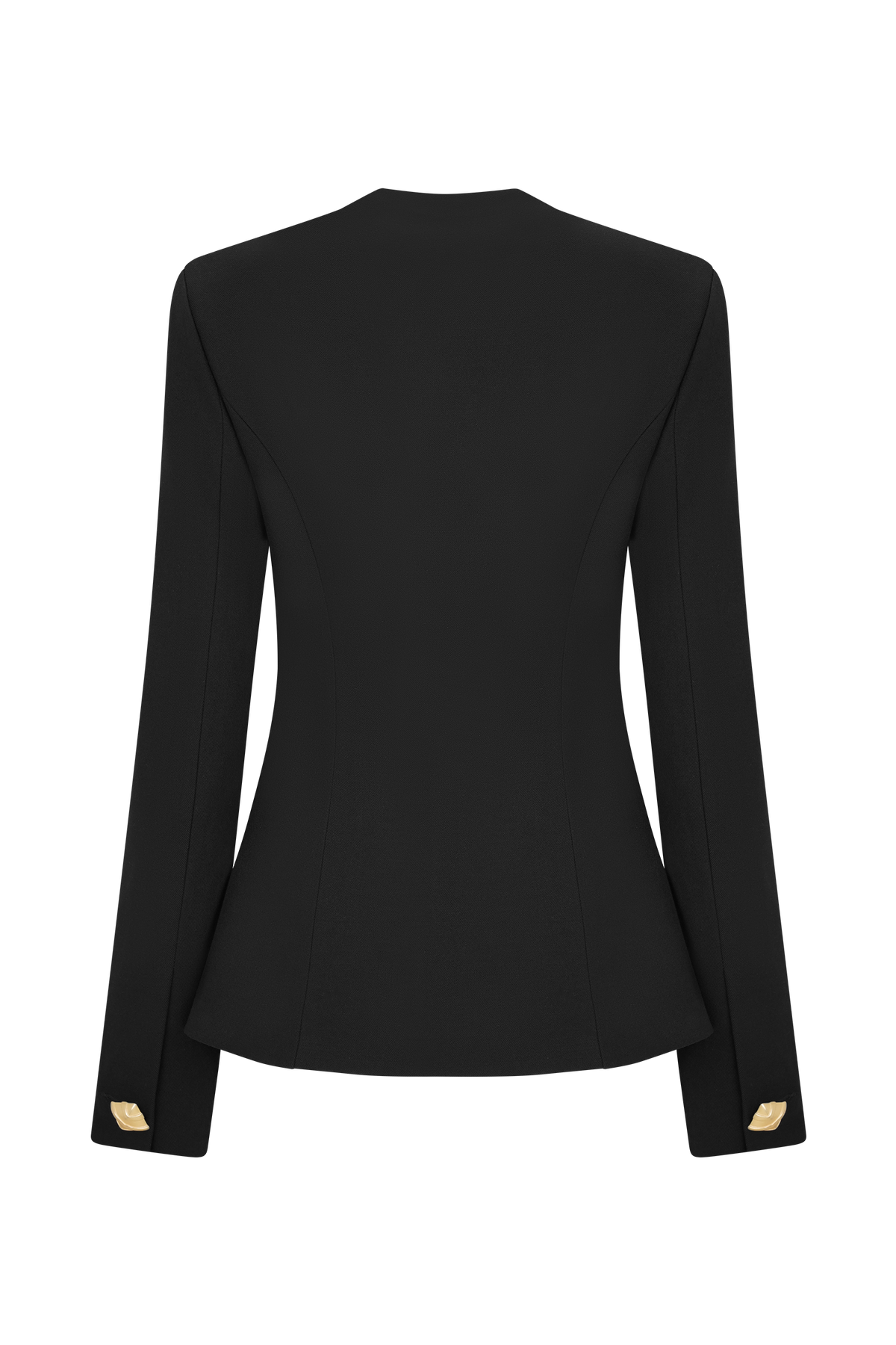 Christel Suiting Fitted Blazer - Black