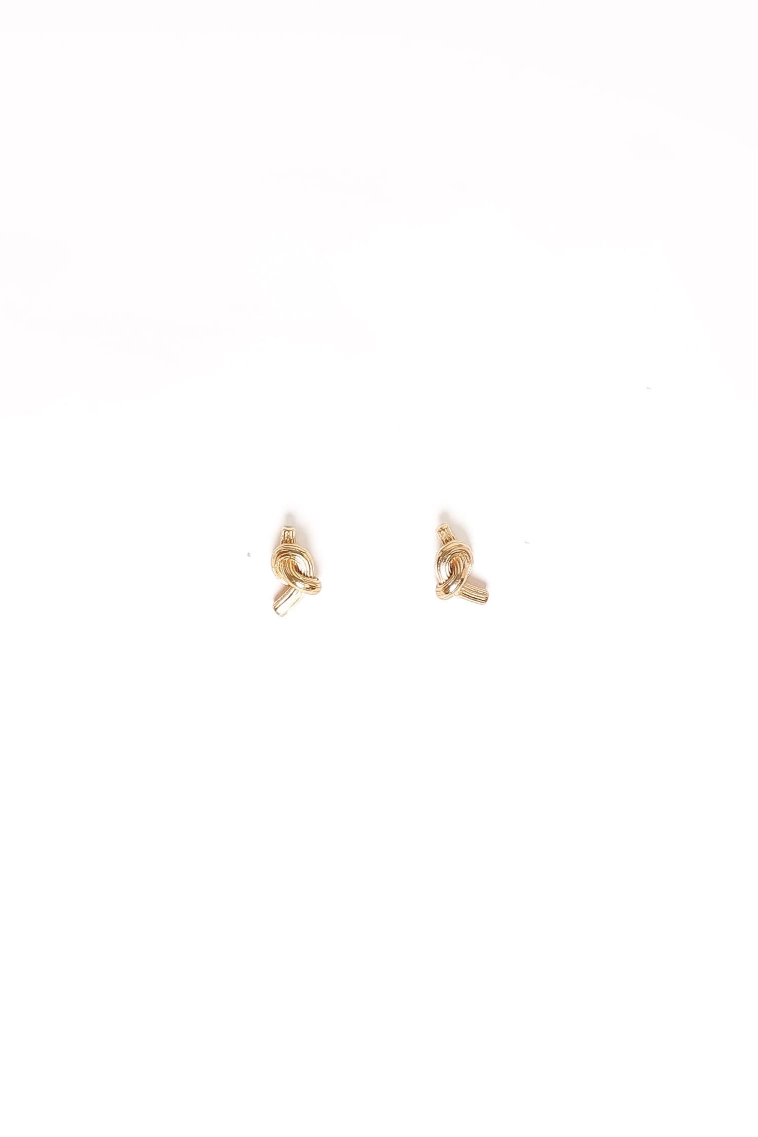 Dakota Knot Earrings - Gold