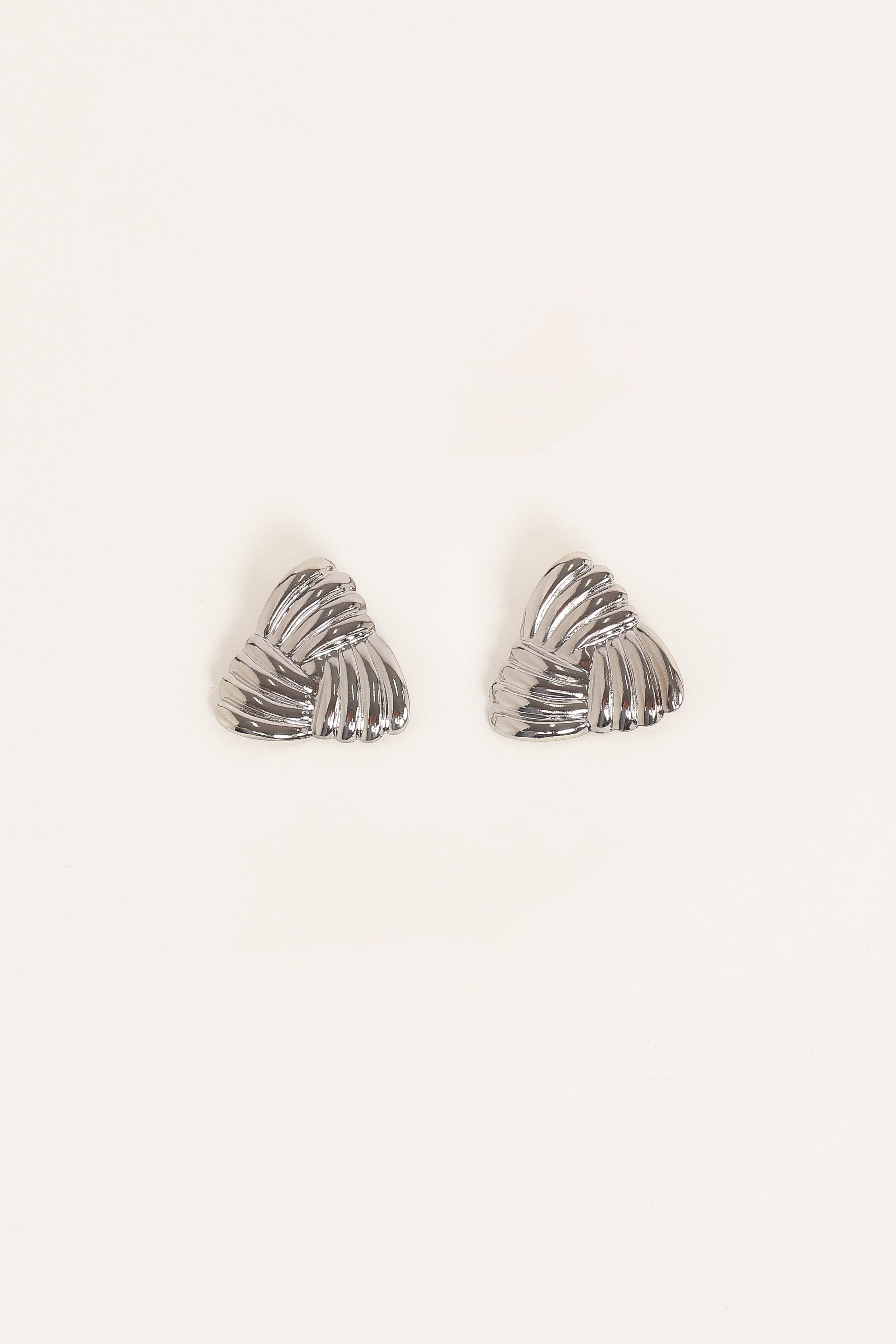 Katana Earrings - Silver
