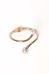 Petra Cuff - Gold/Pearl