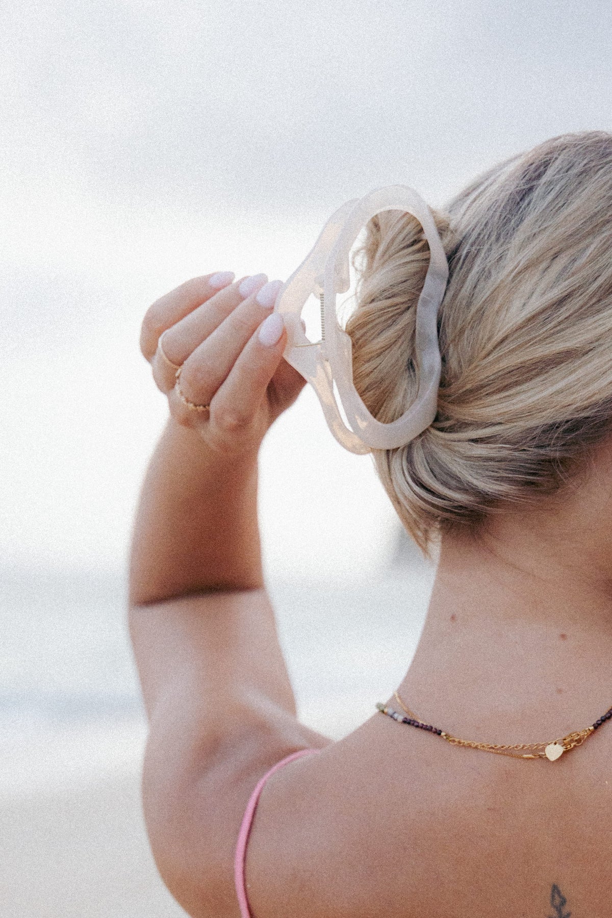 Sedona Hair Clip - Cream