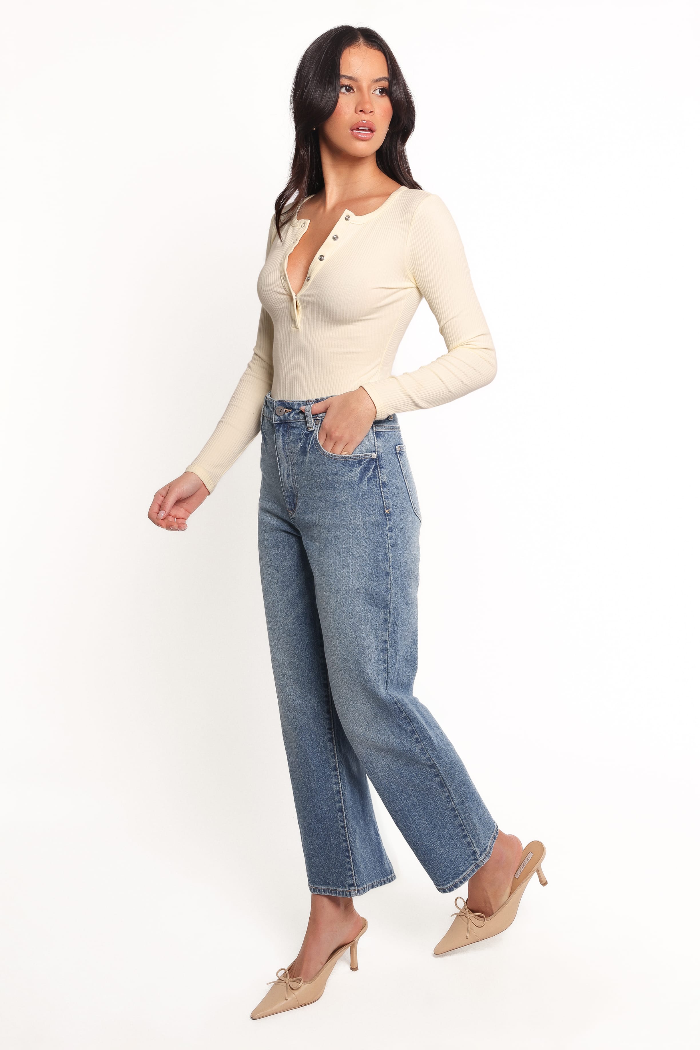 Abrand Venice Straight Jeans - Amara