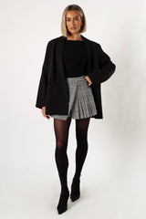 Natasha Mini Skort - Black/White