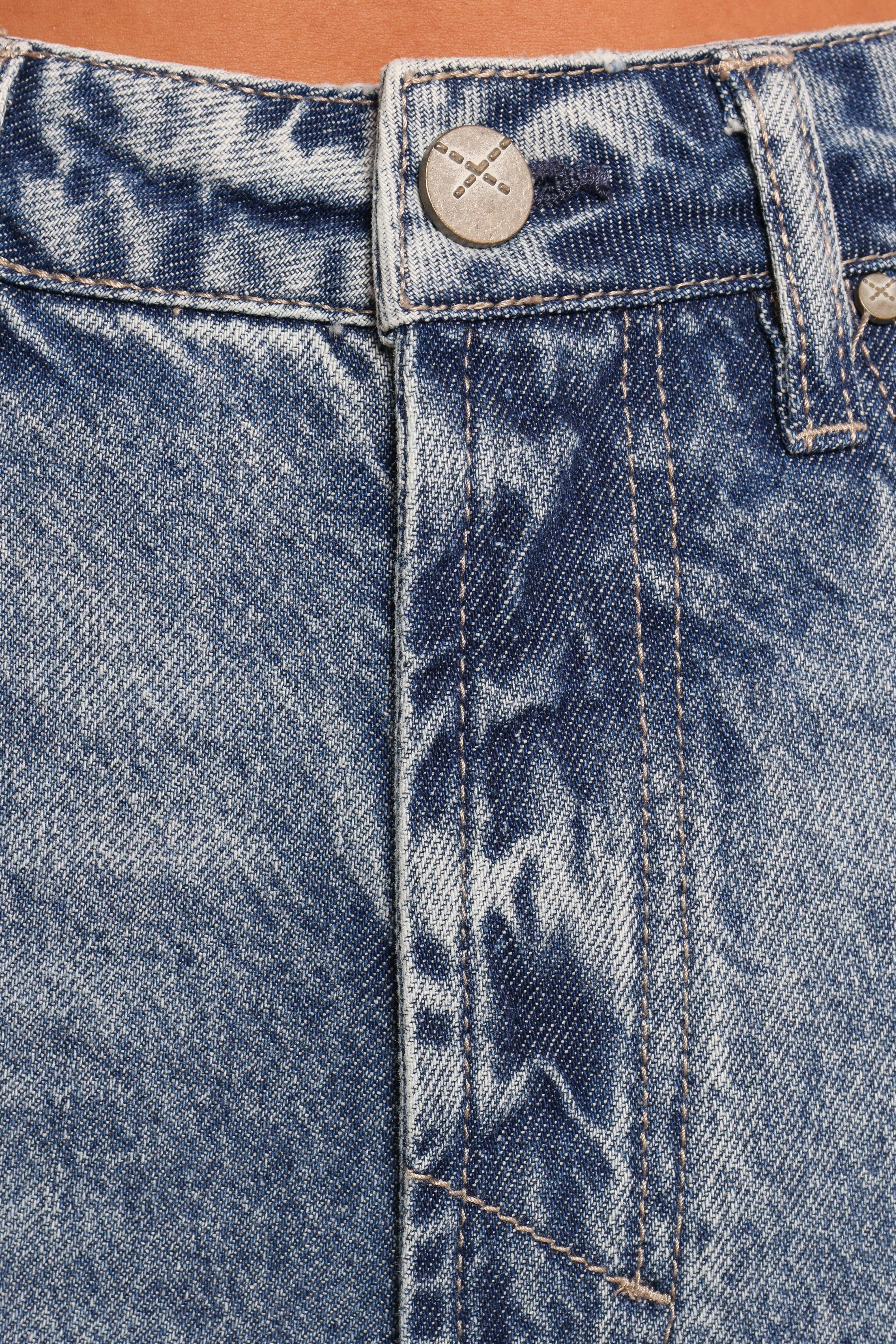 Noemi High Rise Crop Leg Jeans - Imprint