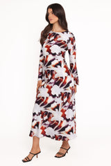 Deidre Maxi Dress - Blurred Floral