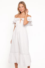 Janelle Dress - White