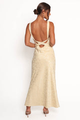 Malie Maxi Dress - Lemon