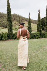 Malie Maxi Dress - Lemon