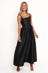 Marcelline Maxi Dress - Black