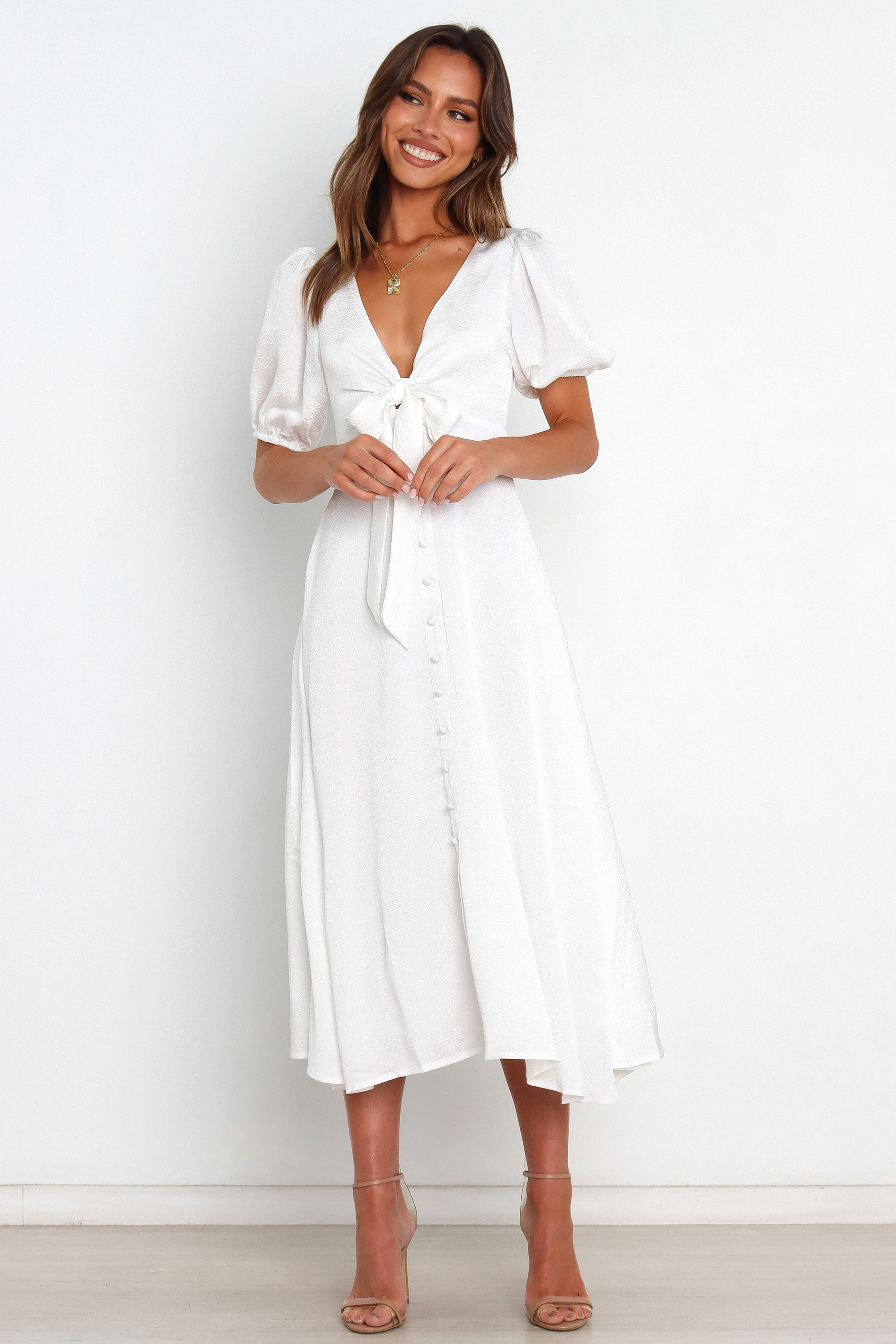 Piper Dress - White