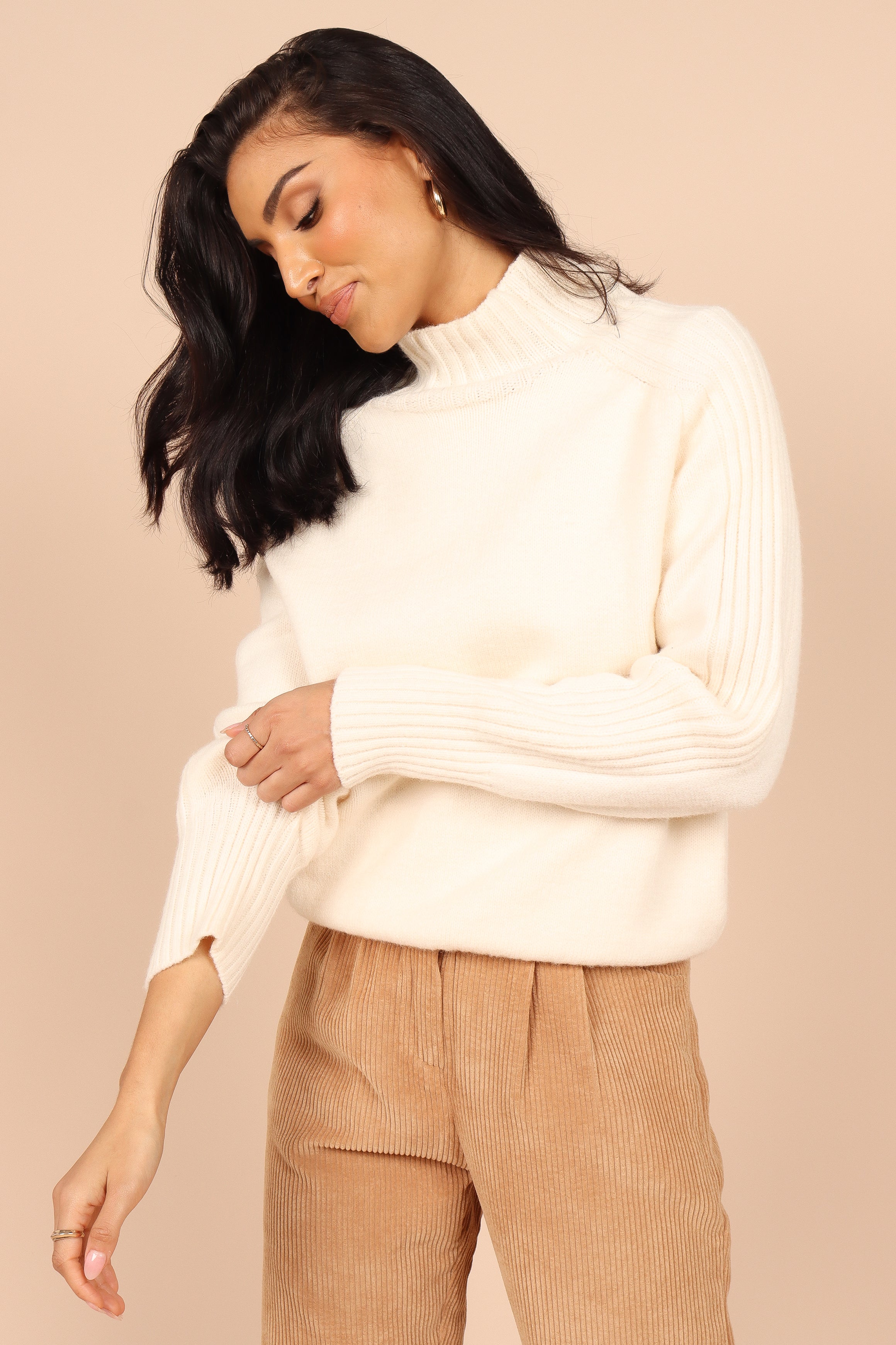 Cersi Knit Sweater - Cream