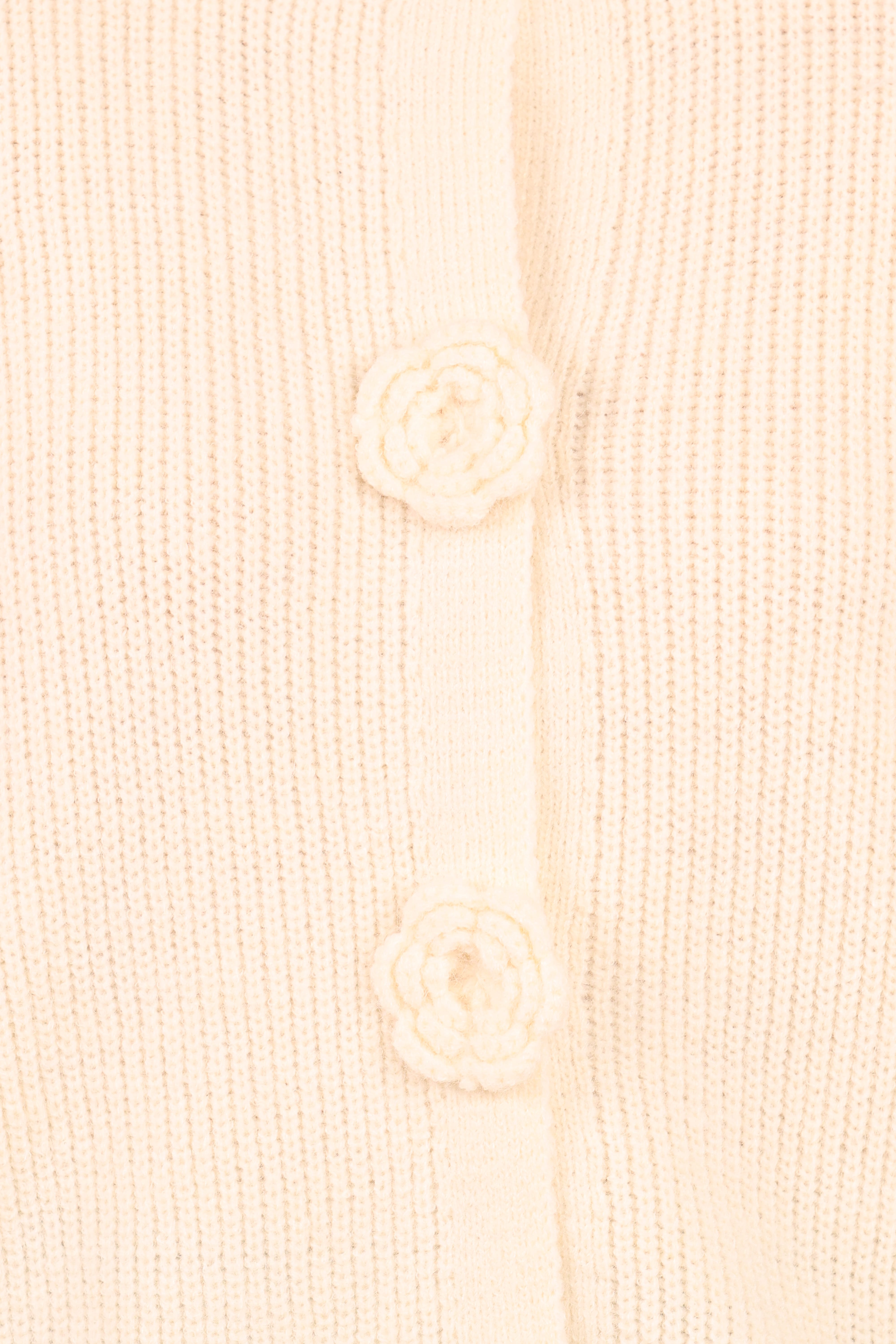 Jones Rosette Cardigan - Cream