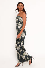 Karina Jumpsuit - Green Multi