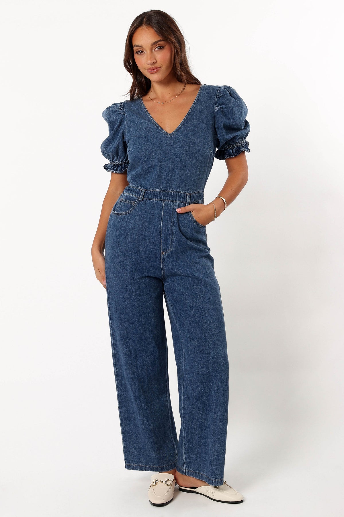 Krissy Jumpsuit - Denim