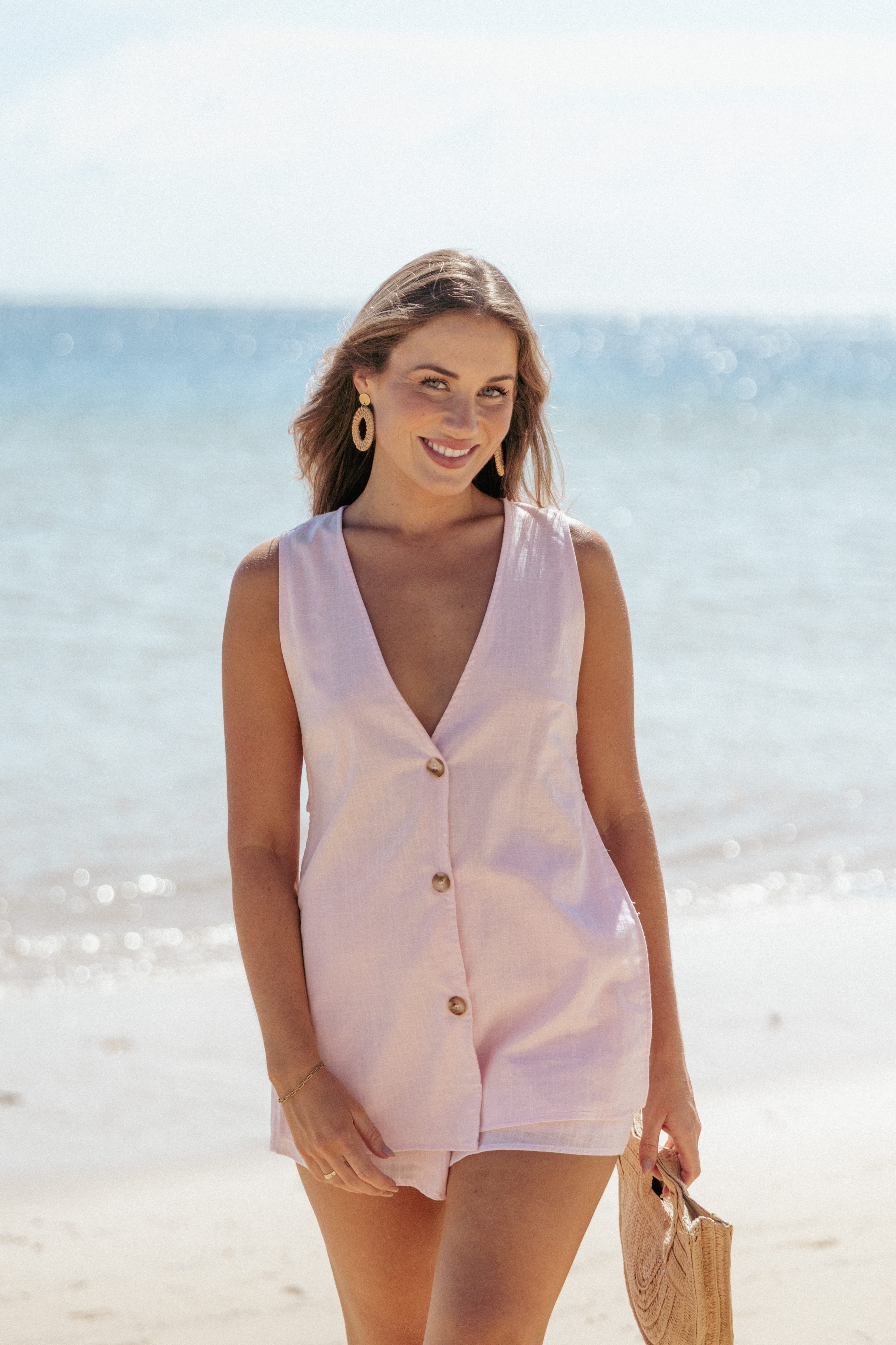 Miller Short Set - Baby Pink